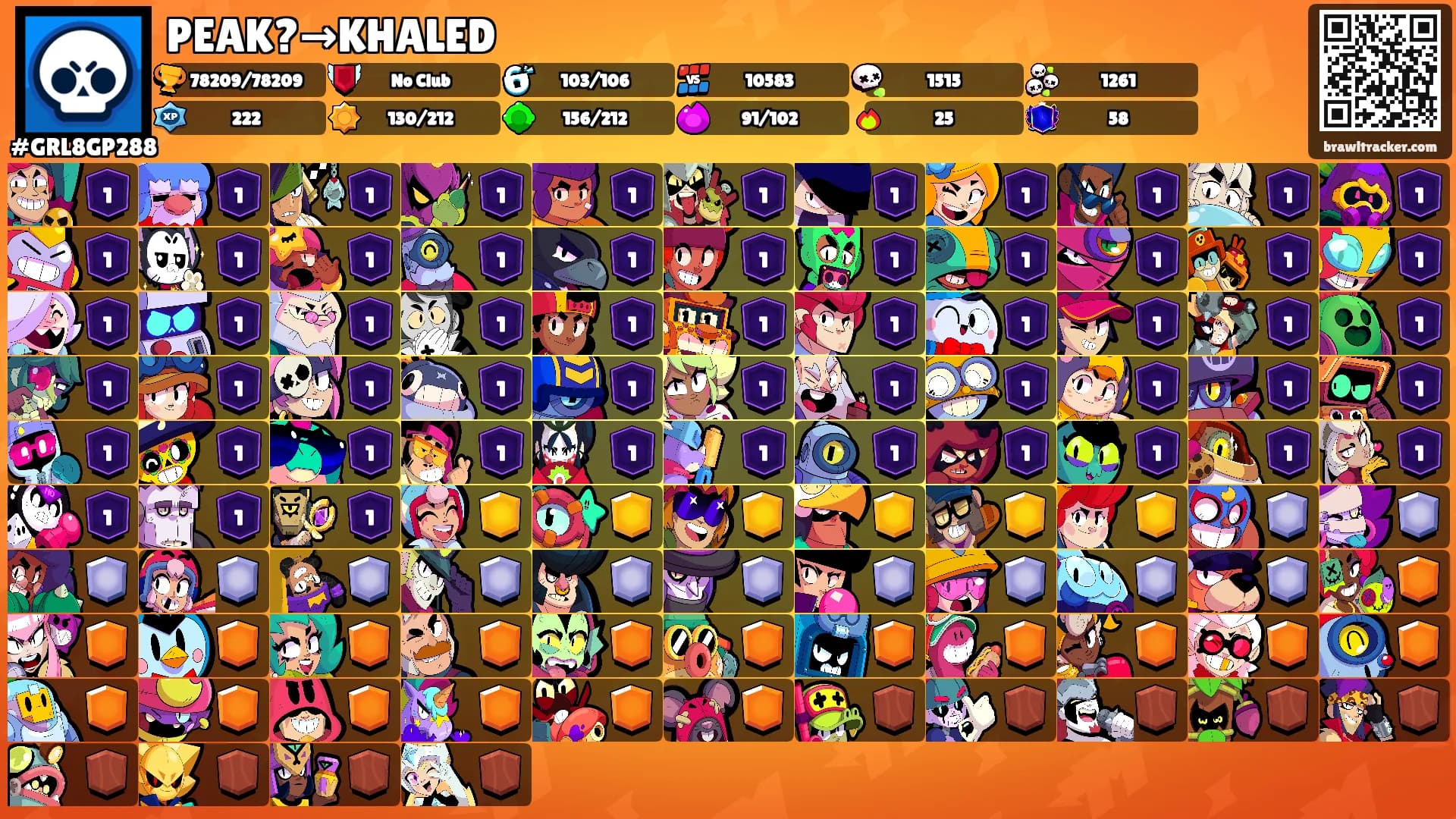 PEAK?→KHALED's Ranks