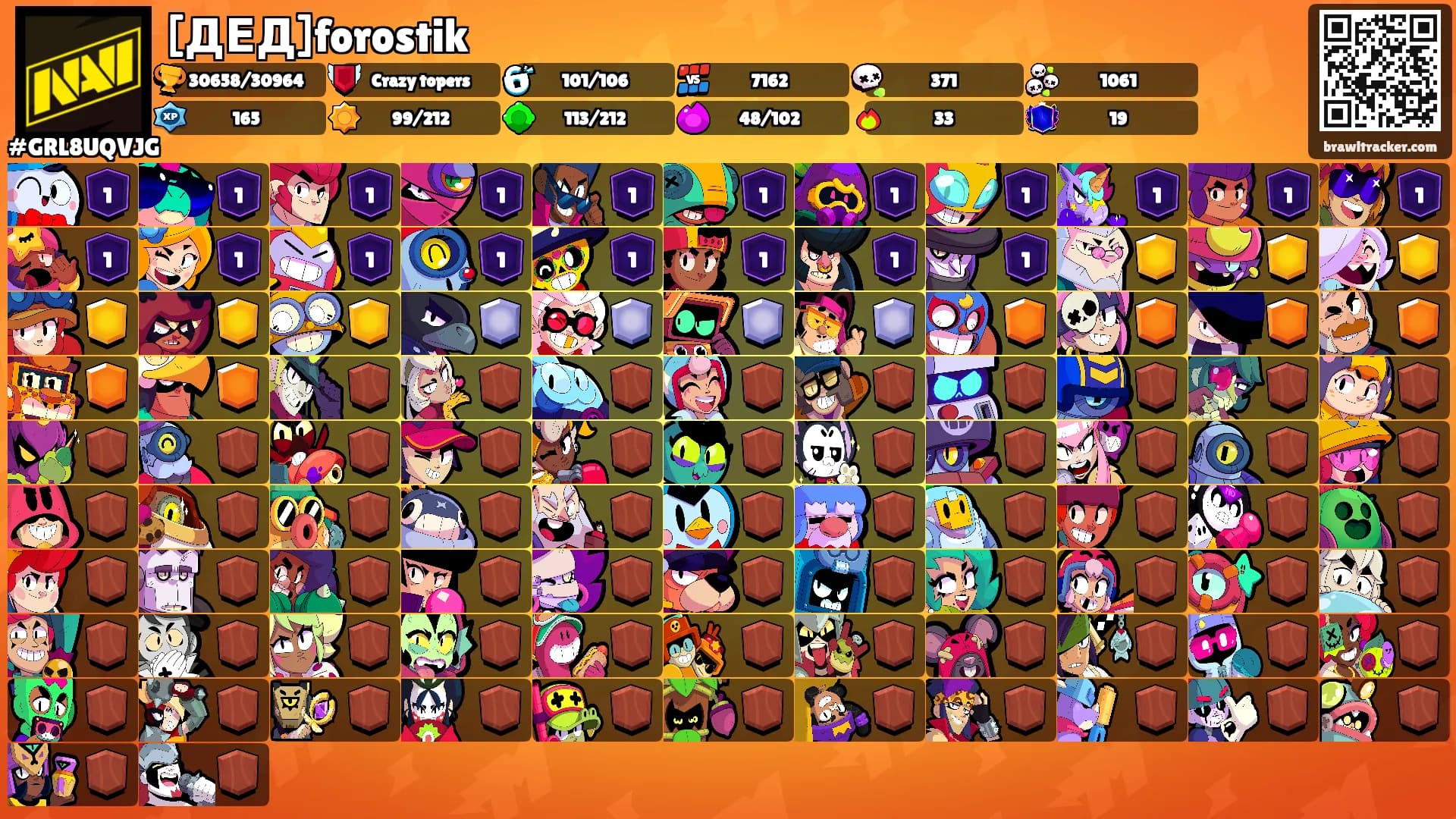 [ДЕД]forostik's Ranks