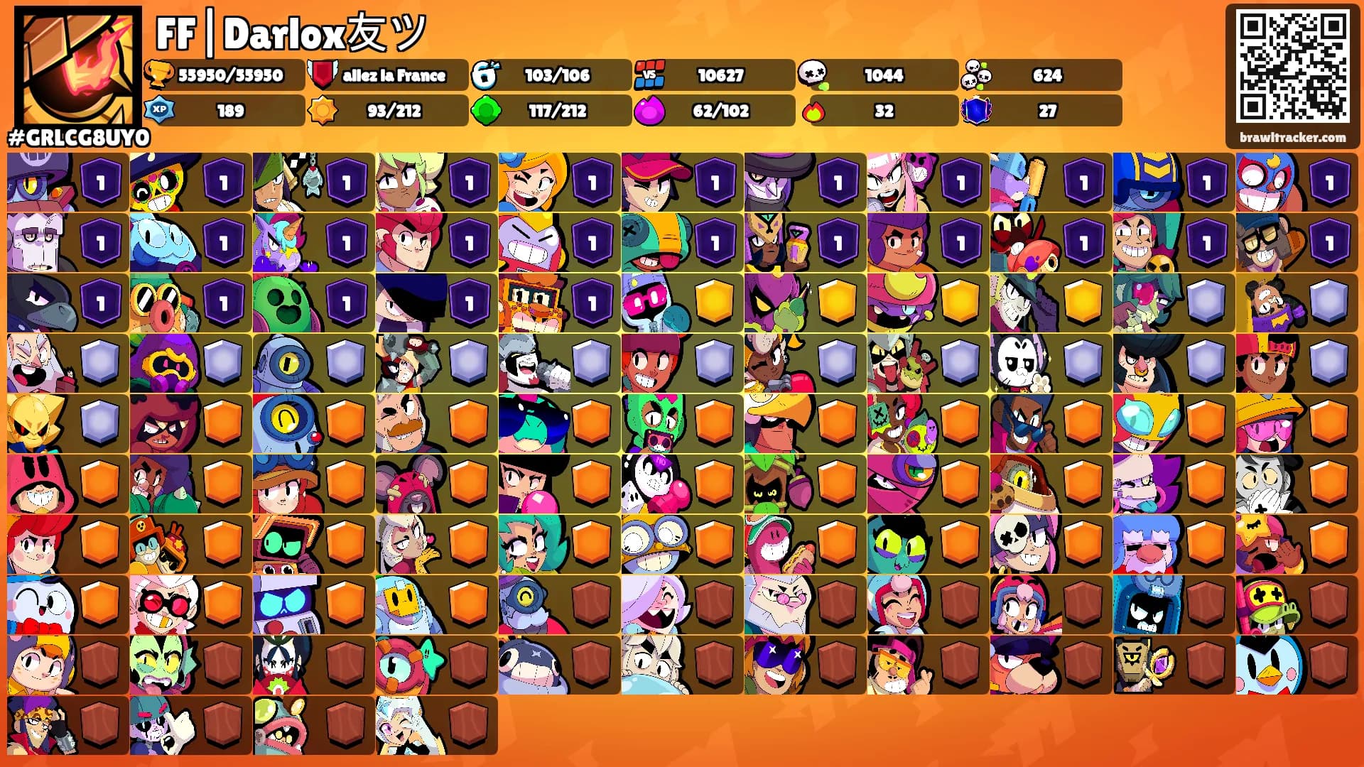 FF|Darlox友ツ's Ranks