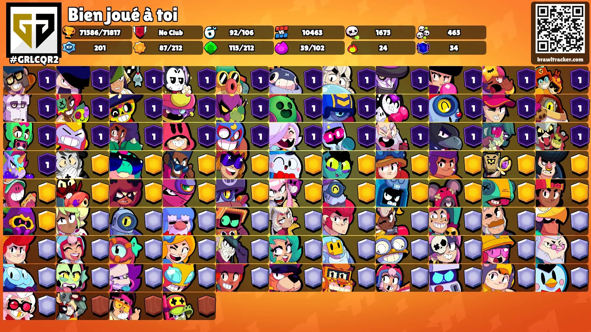 Bien joué à toi's Ranks