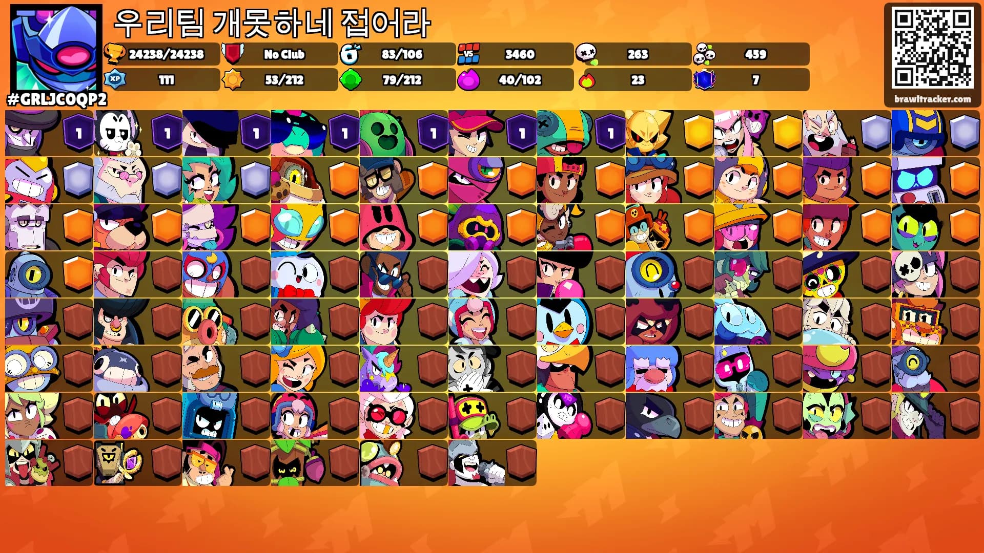 우리팀 개못하네 접어라's Ranks