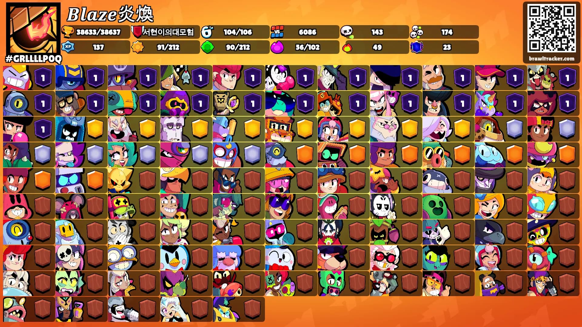 𝑩𝒍𝒂𝒛𝒆炎煥's Ranks