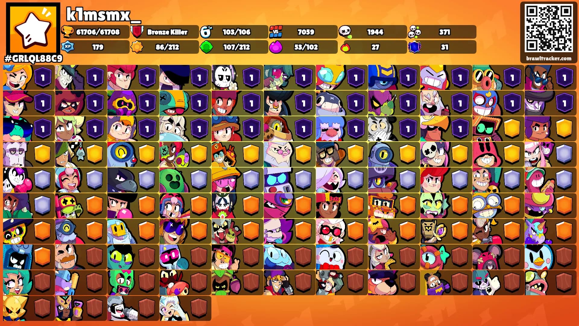 k1msmx_'s Ranks