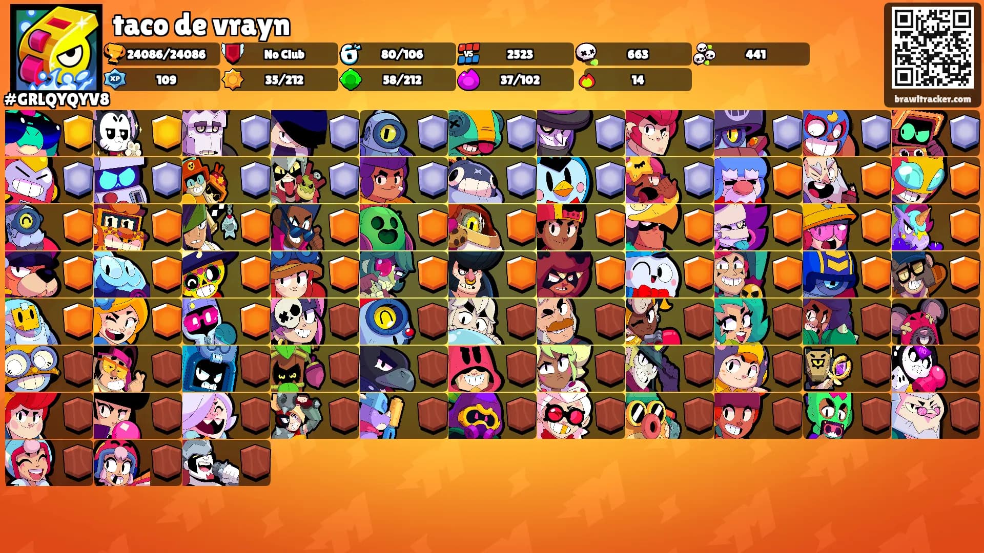 taco de vrayn's Ranks
