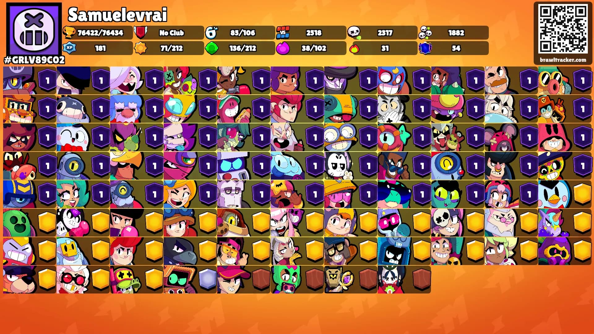 Samuelevrai's Ranks