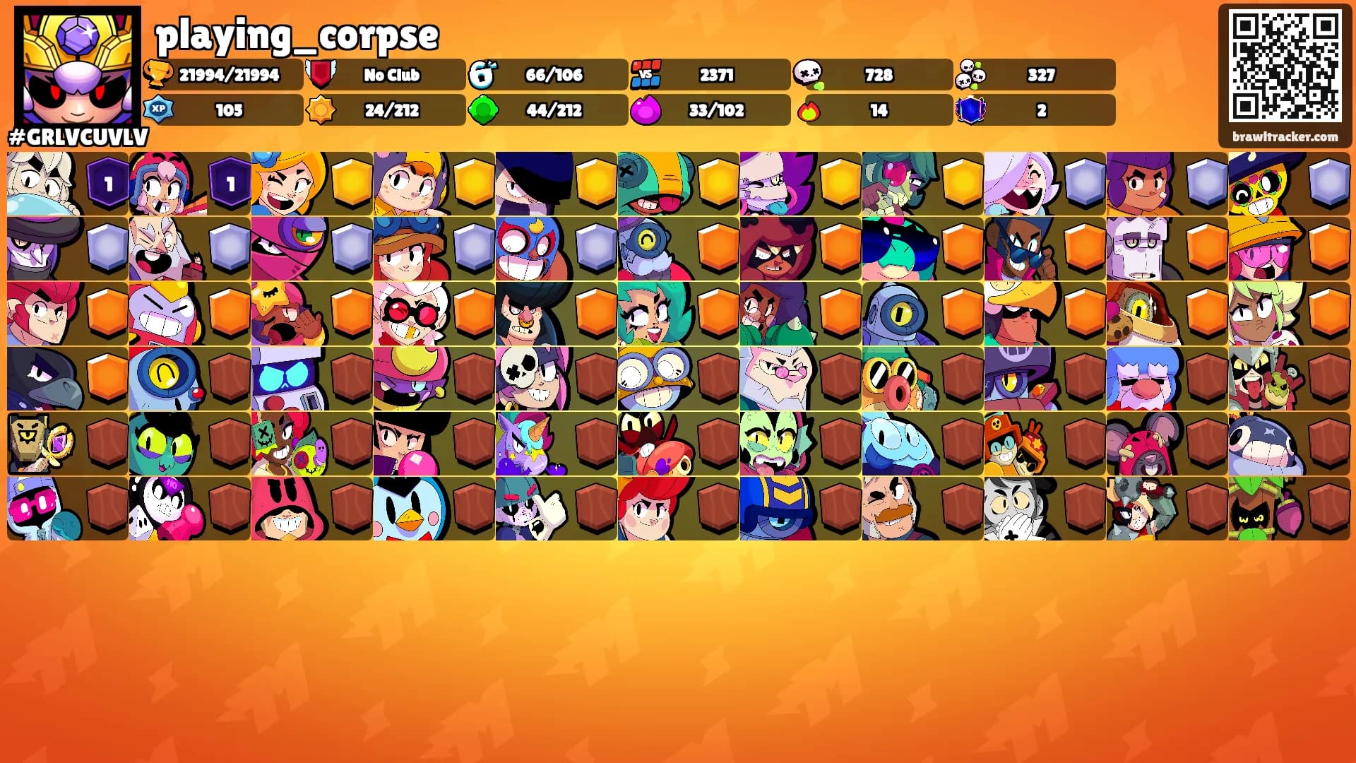playing_corpse's Ranks