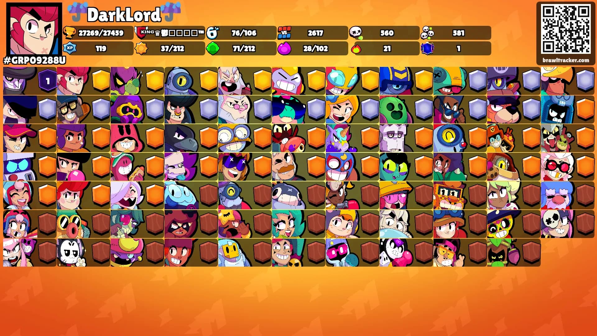 ☔️DarkLord☔️'s Ranks