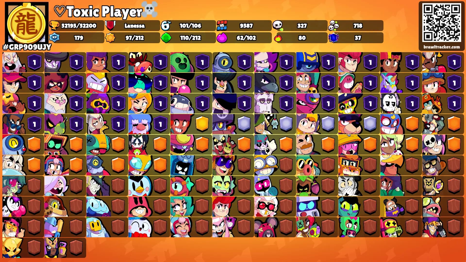 ♡Toxic Player☠️'s Ranks