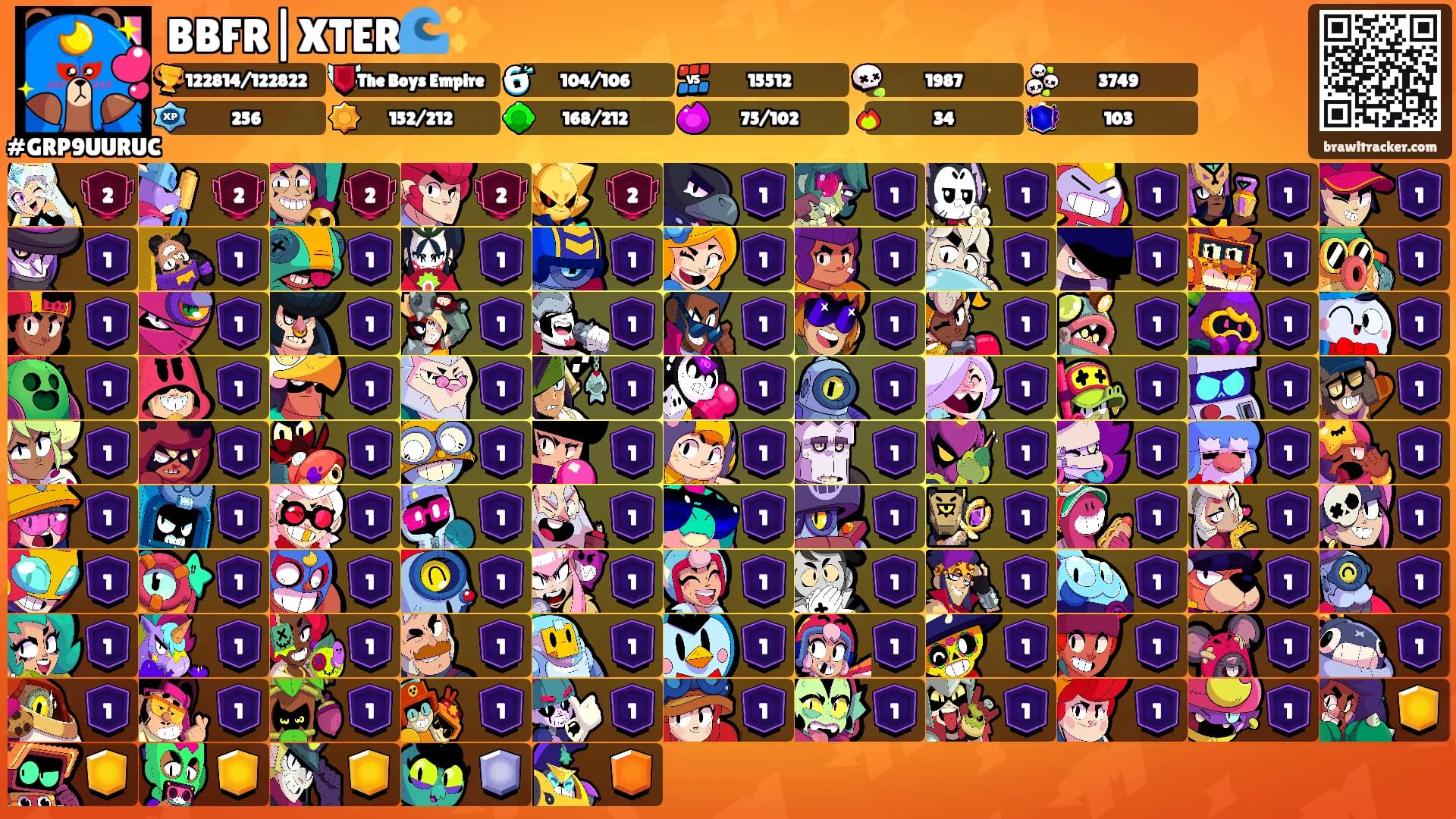 BBFR|XTER🌊✨'s Ranks