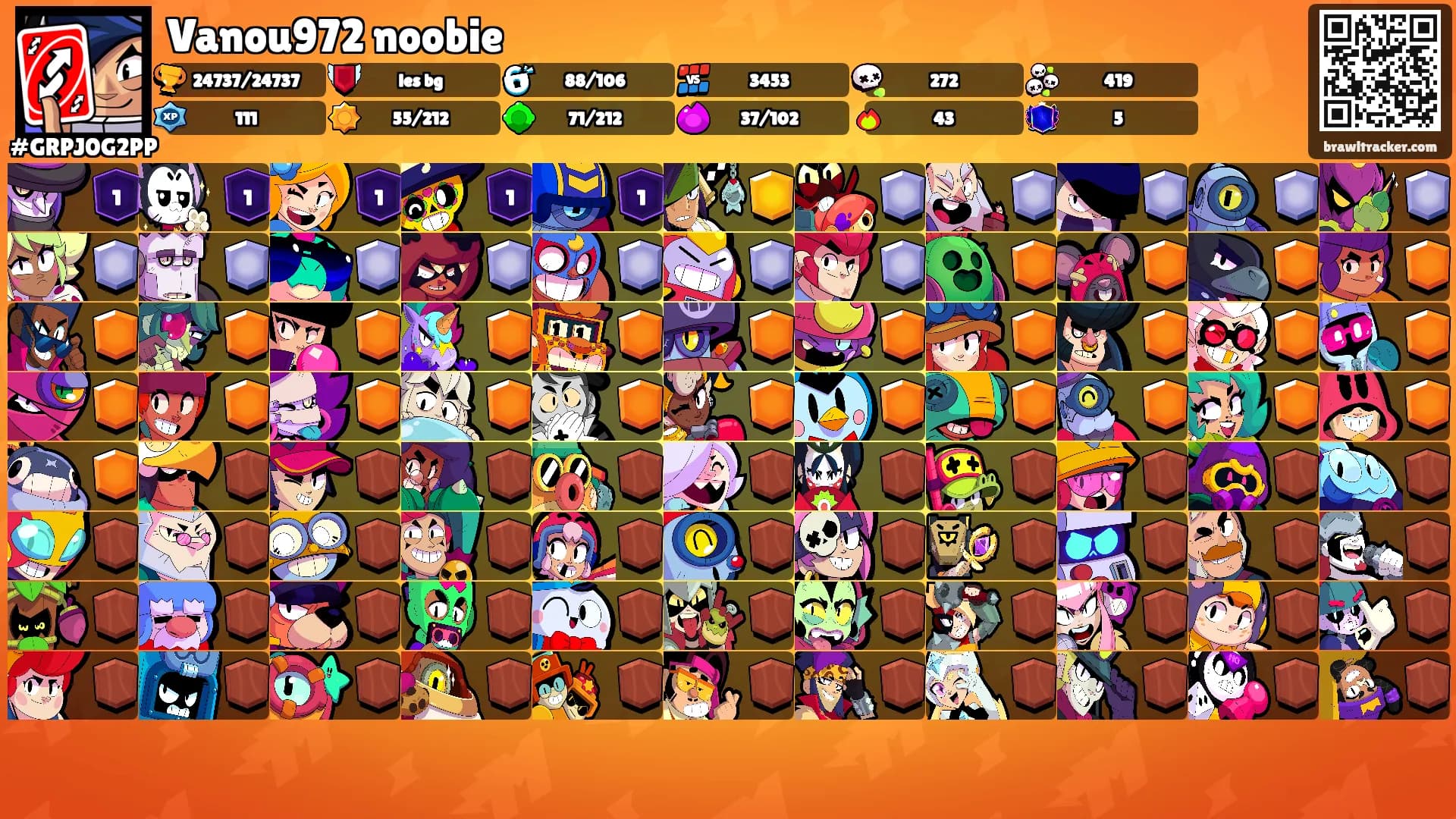 Vanou972 noobie's Ranks