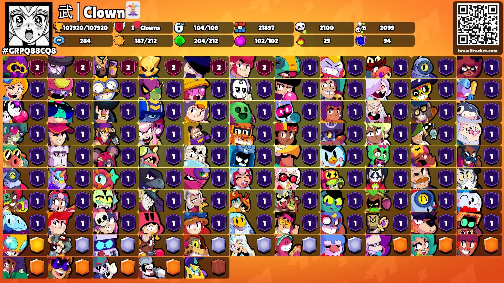 武|Clown🃏's Ranks