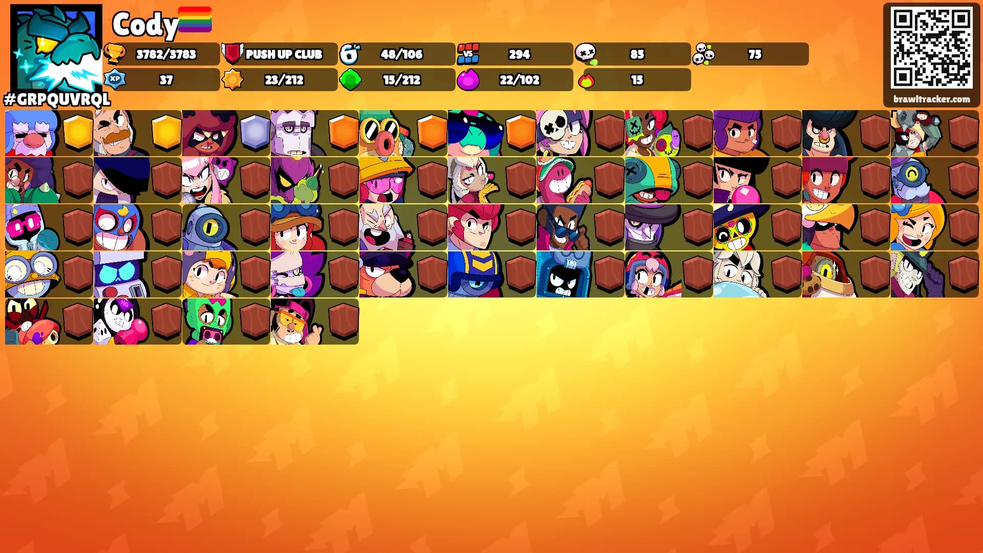 Cody🏳️‍🌈's Ranks