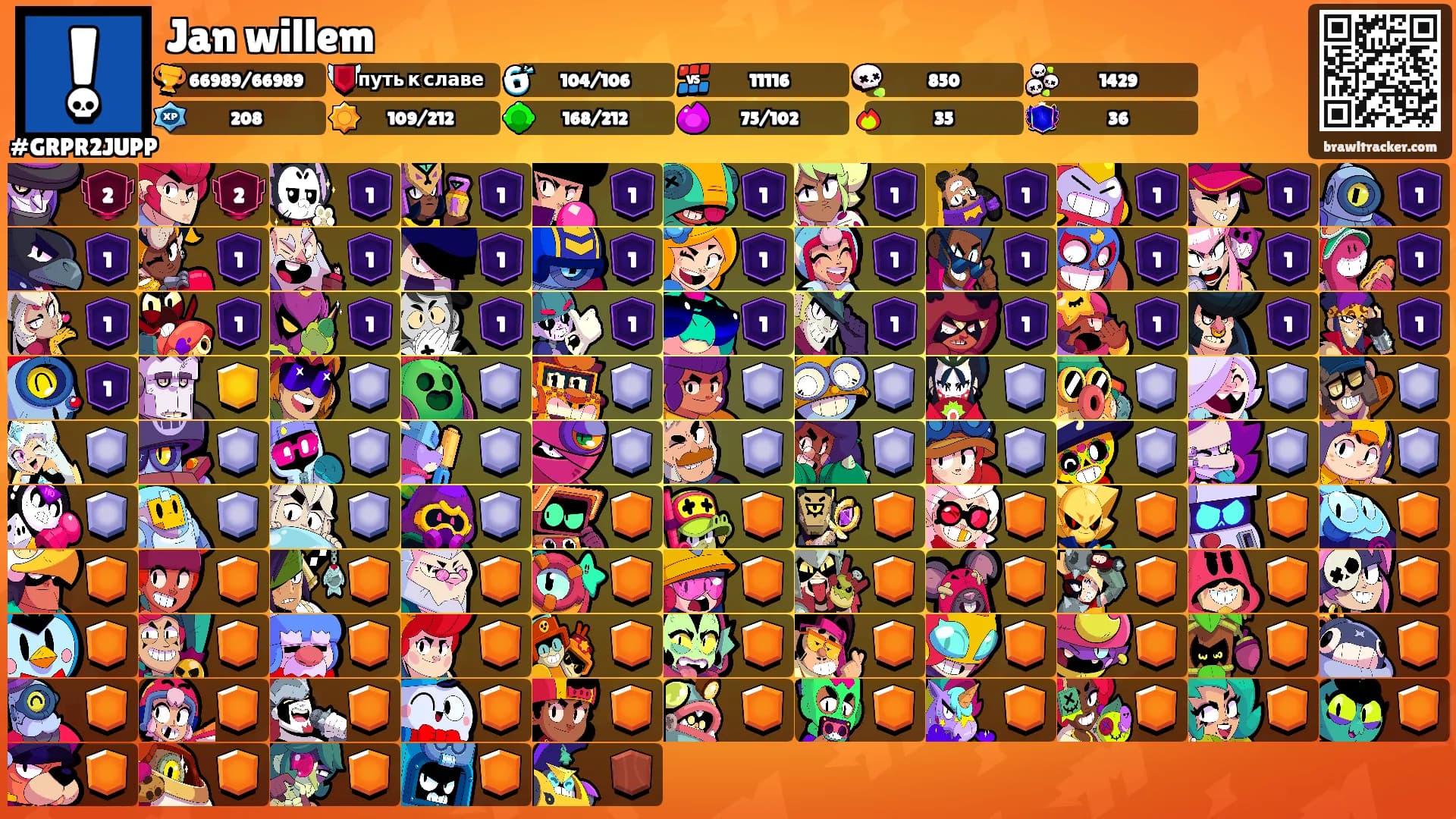 Jan willem's Ranks