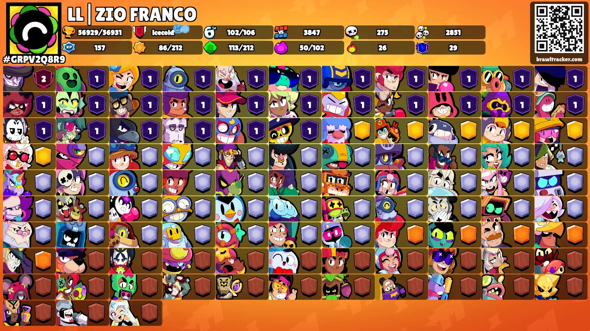 LL|ZIO FRANCO's Ranks