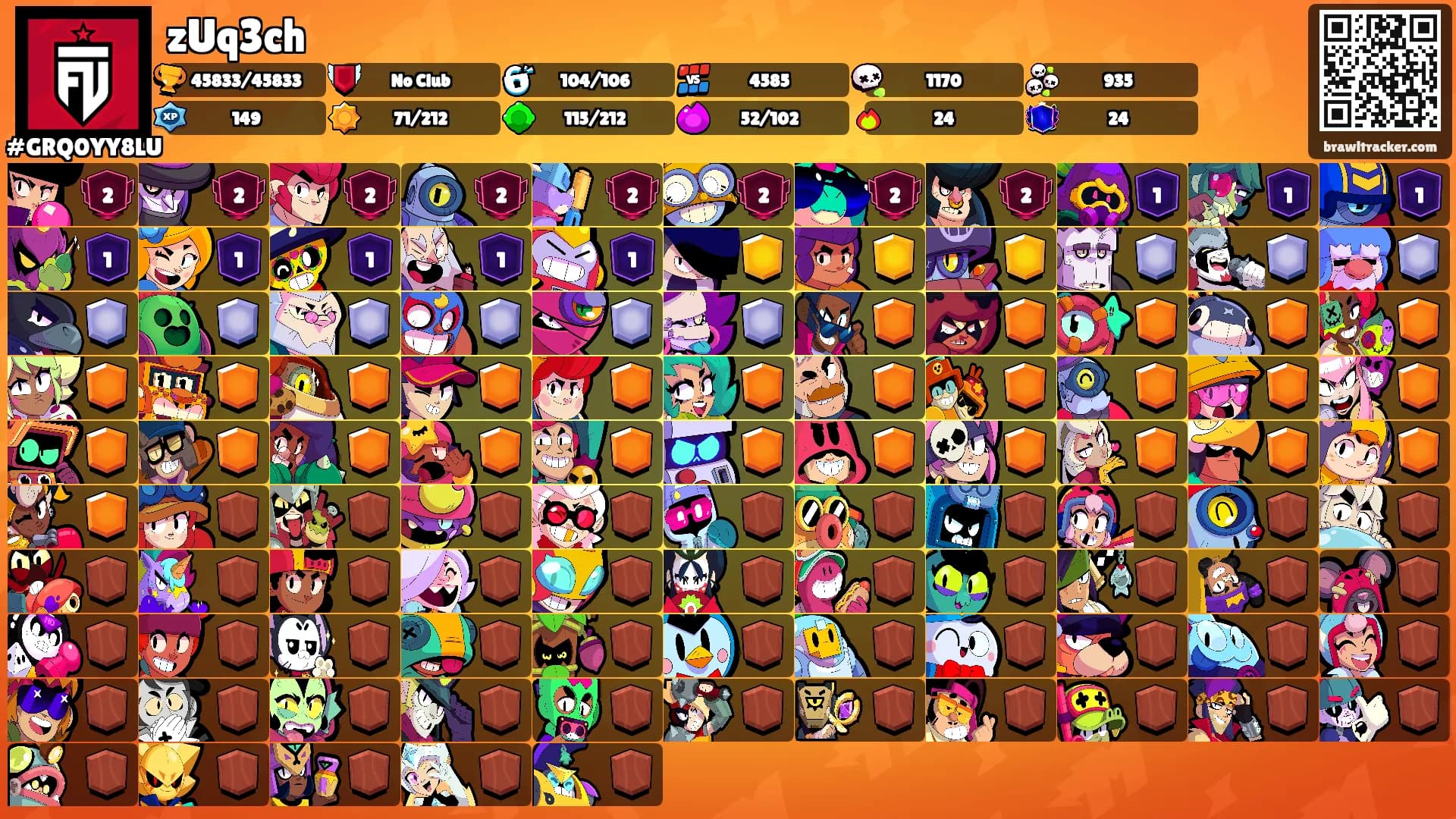 zUq3ch's Ranks