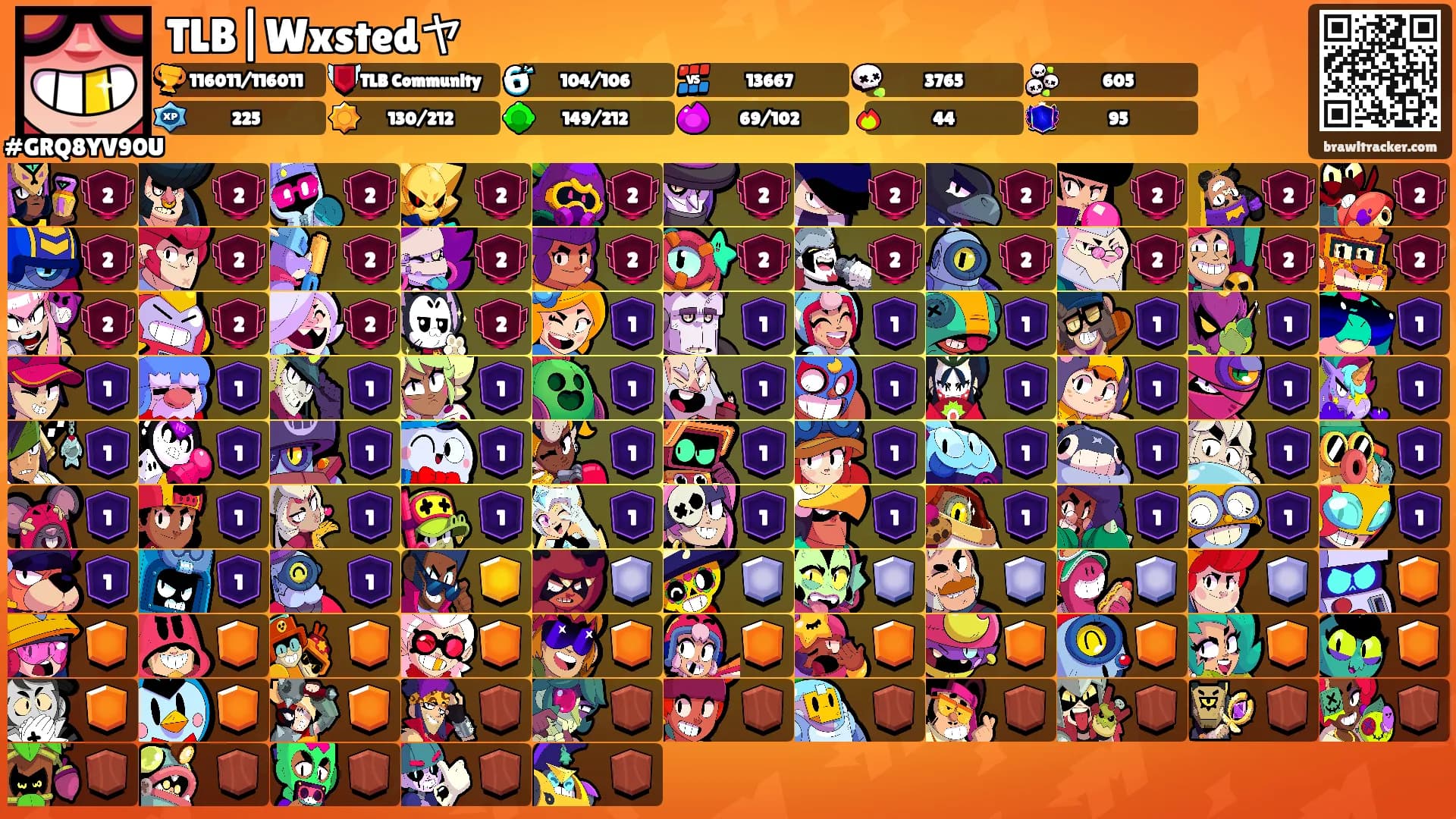 TLB|Wxstedヤ's Ranks