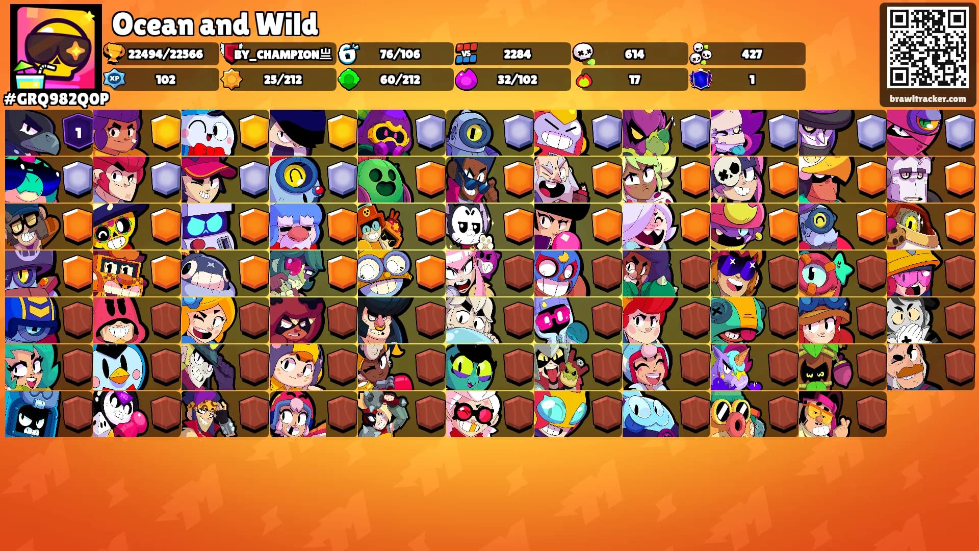 Ocean and Wild's Ranks