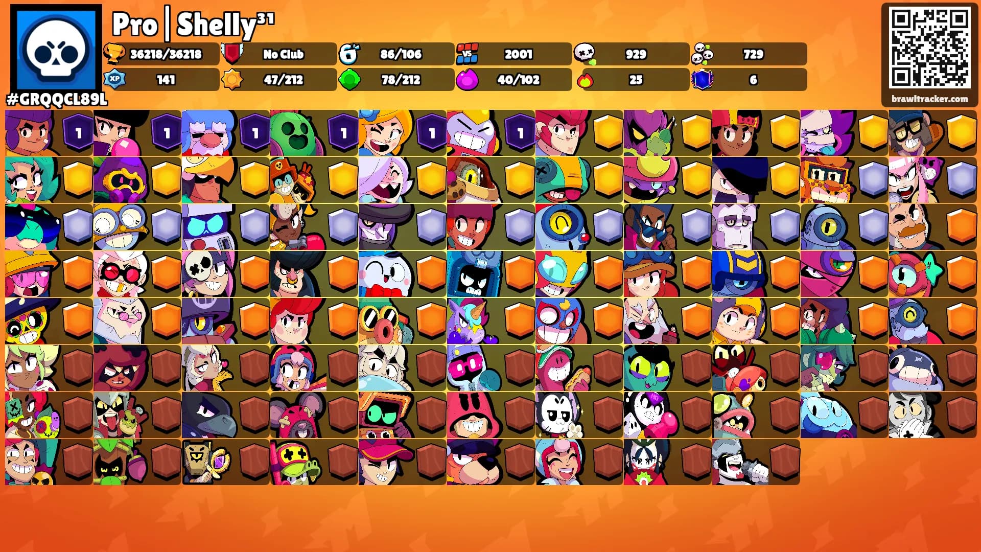 Pro|Shelly³¹'s Ranks