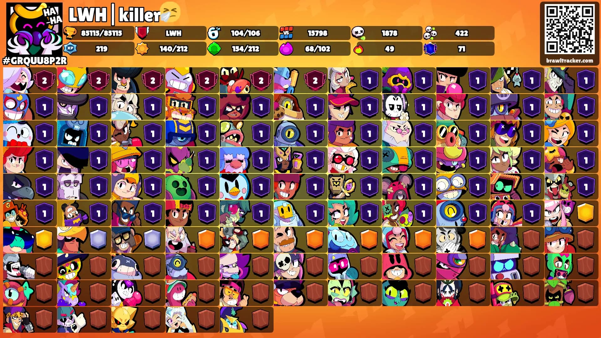 LWH|killer🤧's Ranks