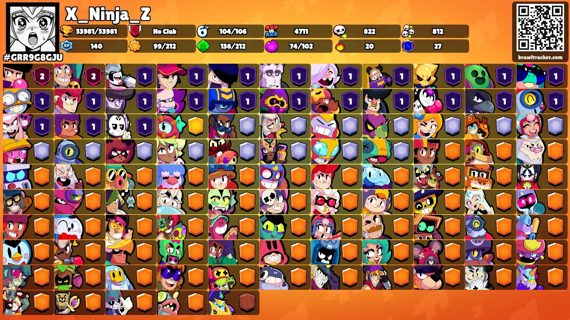 X_Ninja_Z's Ranks
