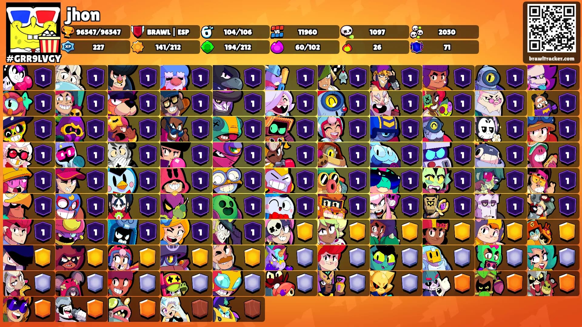 jhon's Ranks