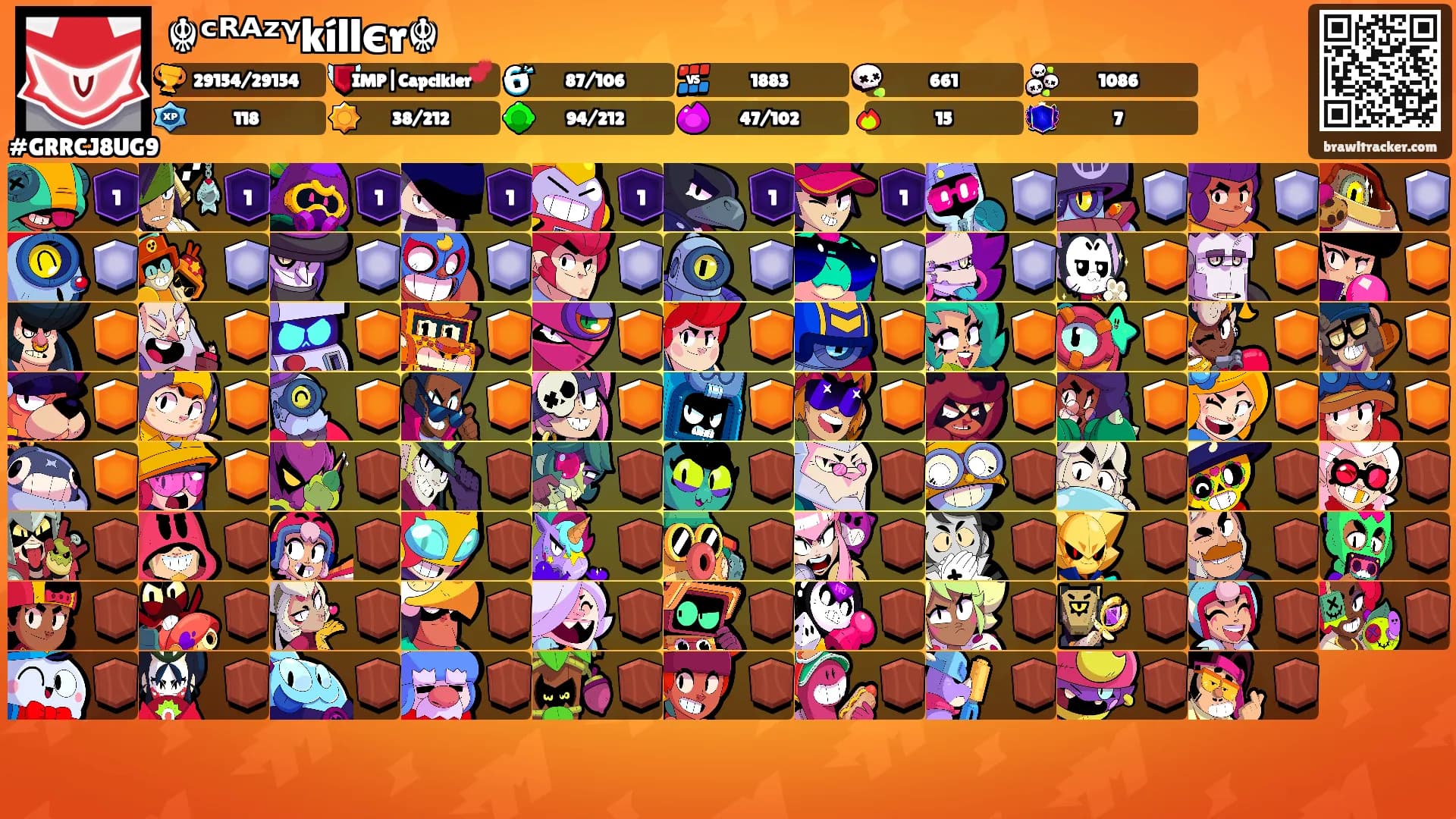 ☬ᶜᴿᴬᶻᵞkíllєr☬'s Ranks