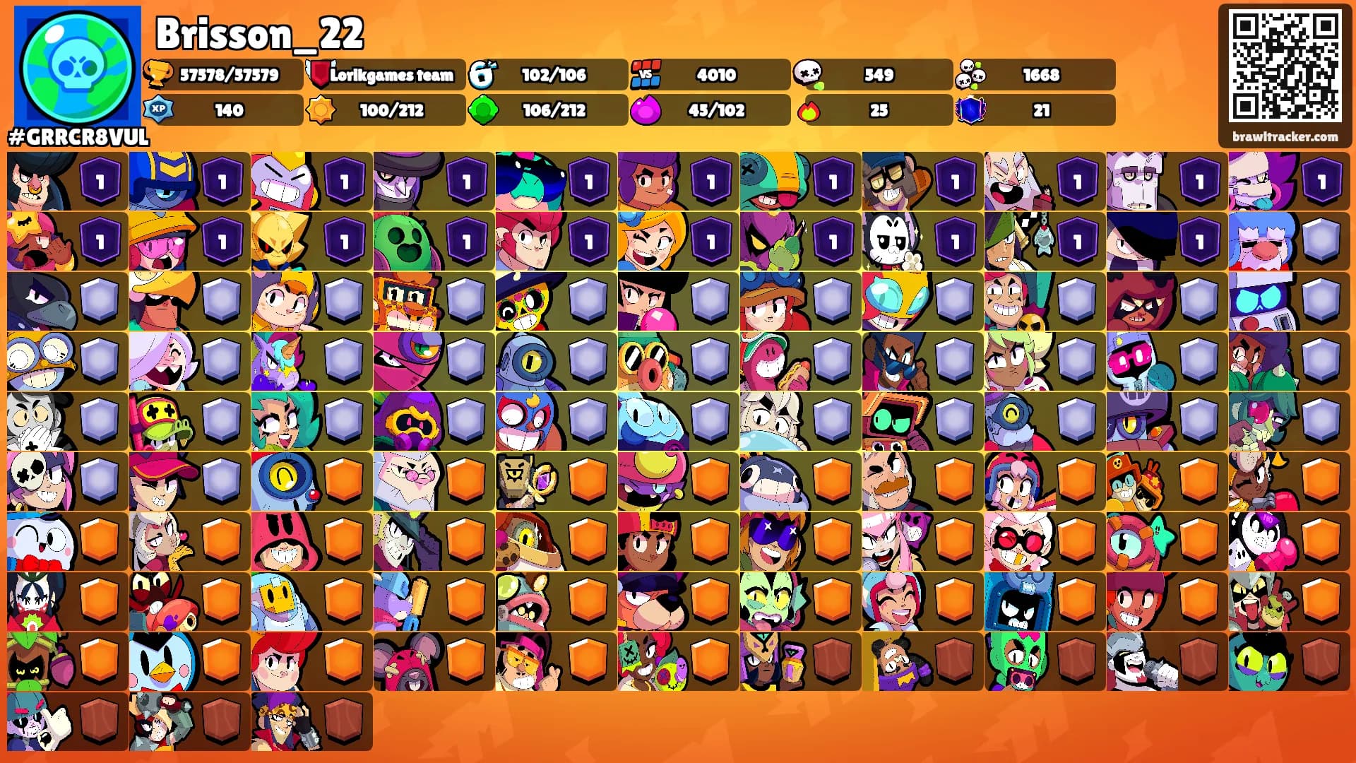 Brisson_22's Ranks