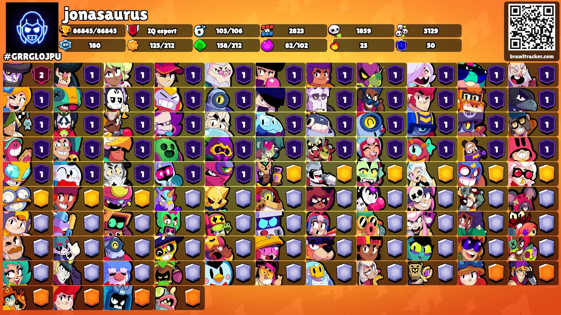 jonasaurus's Ranks