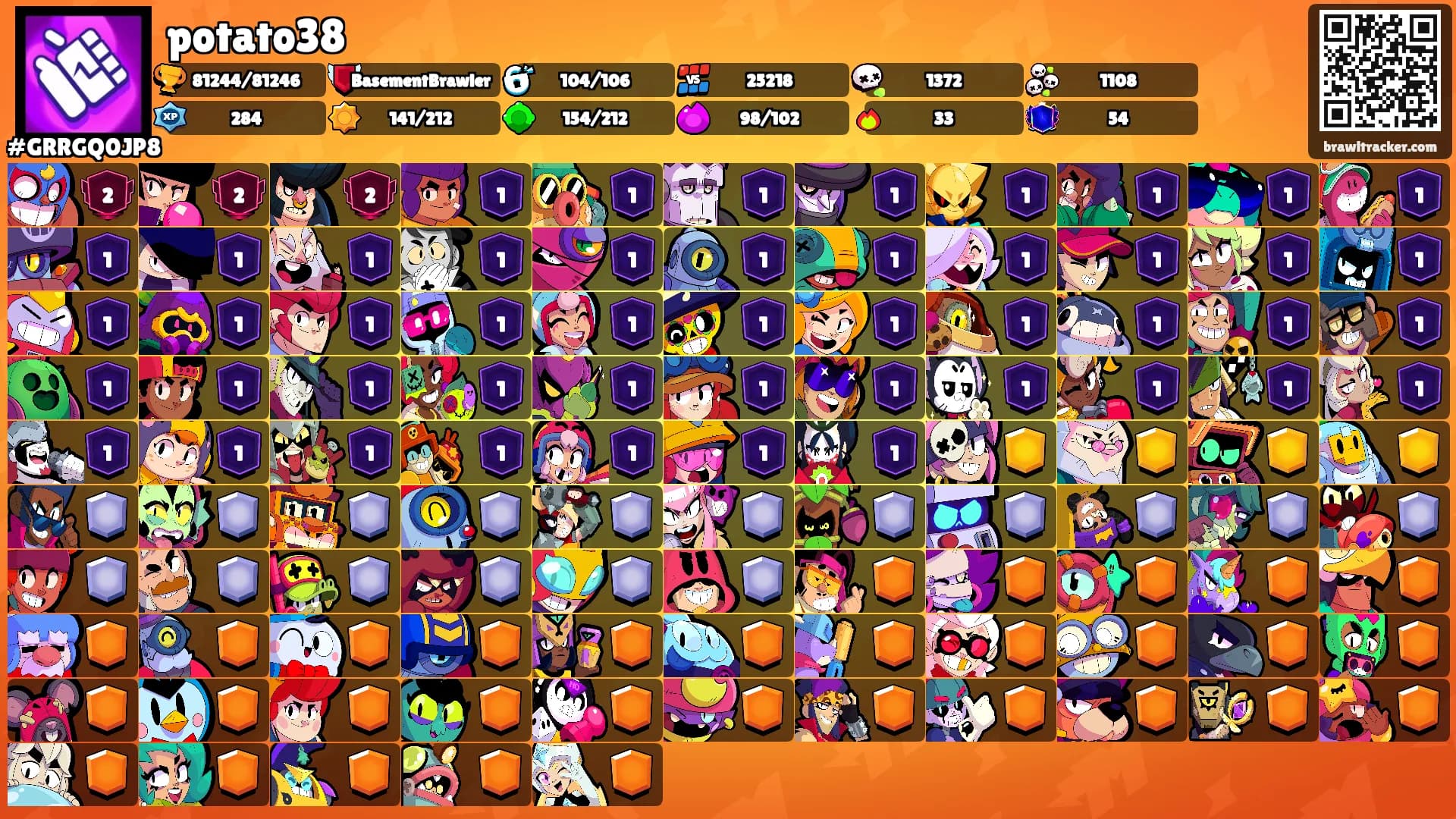 potato38's Ranks