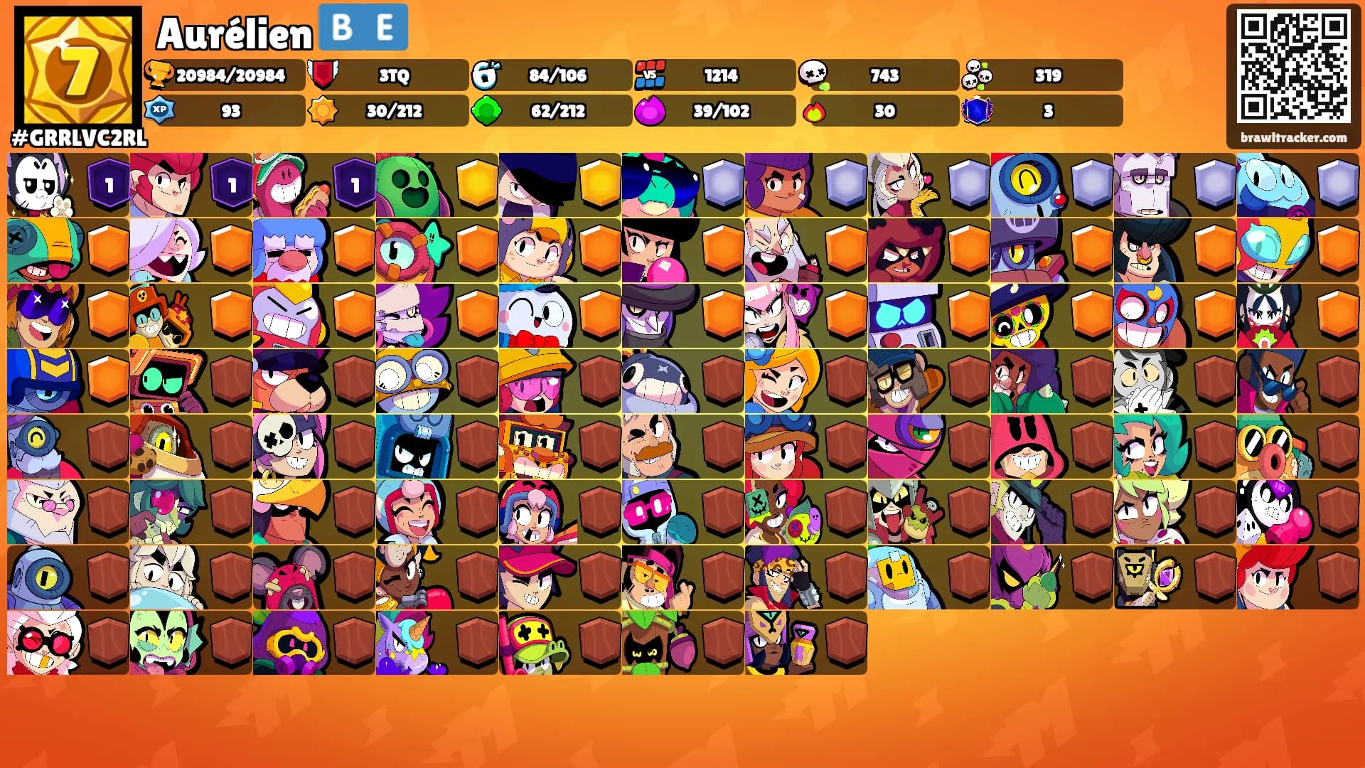 Aurélien 🇧🇪's Ranks