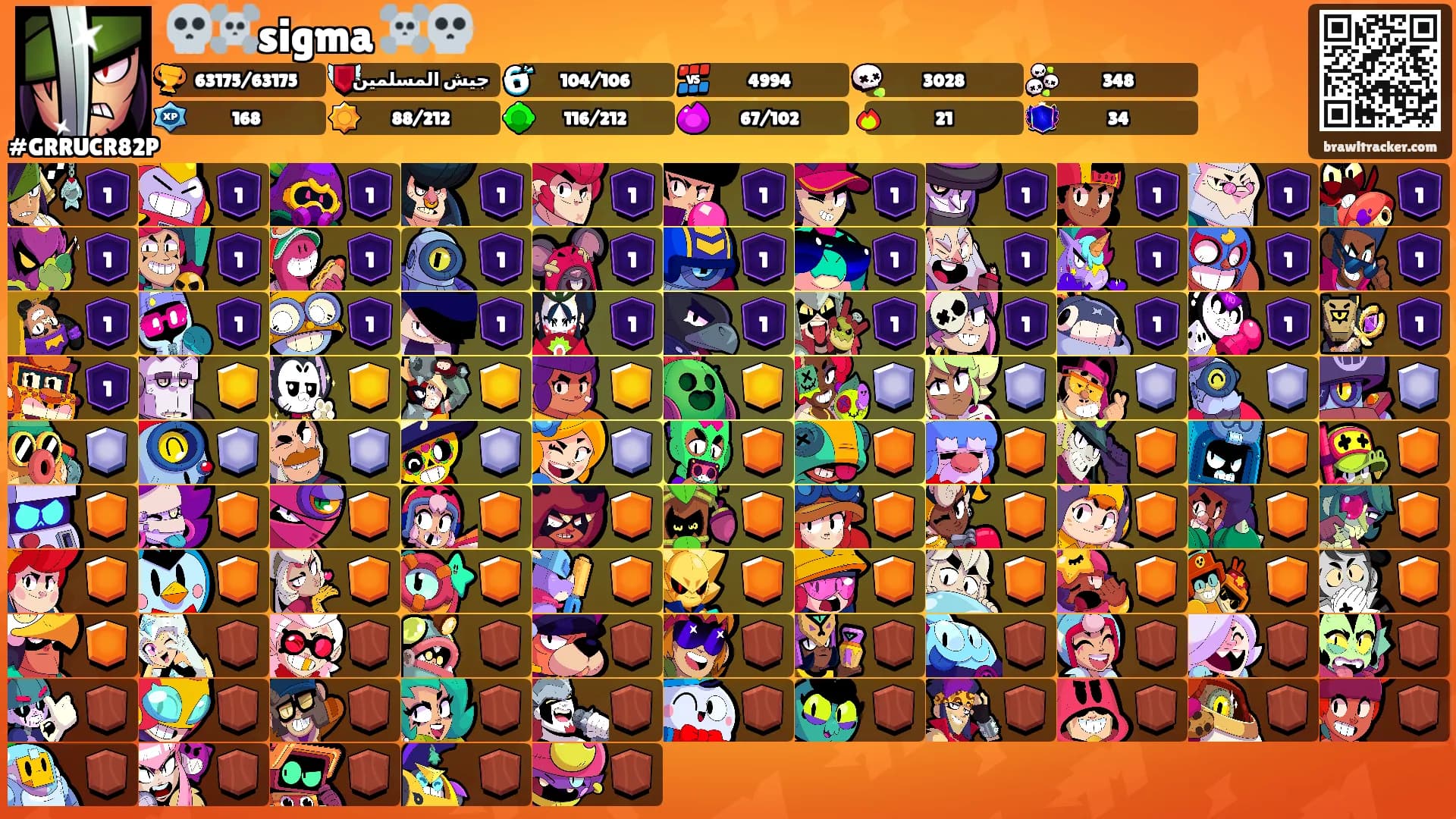 💀☠️sigma ☠️💀's Ranks