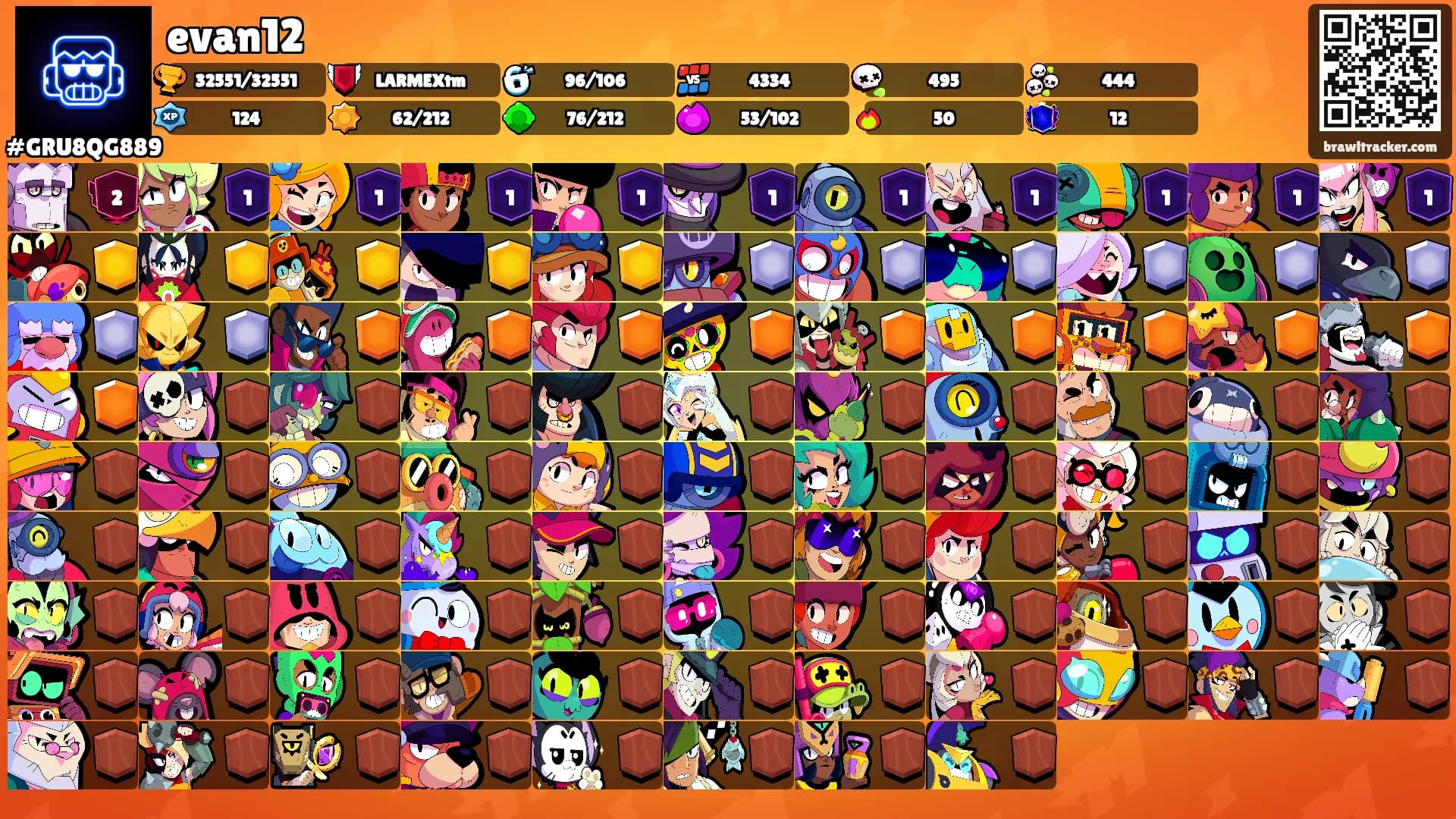 evan12's Ranks