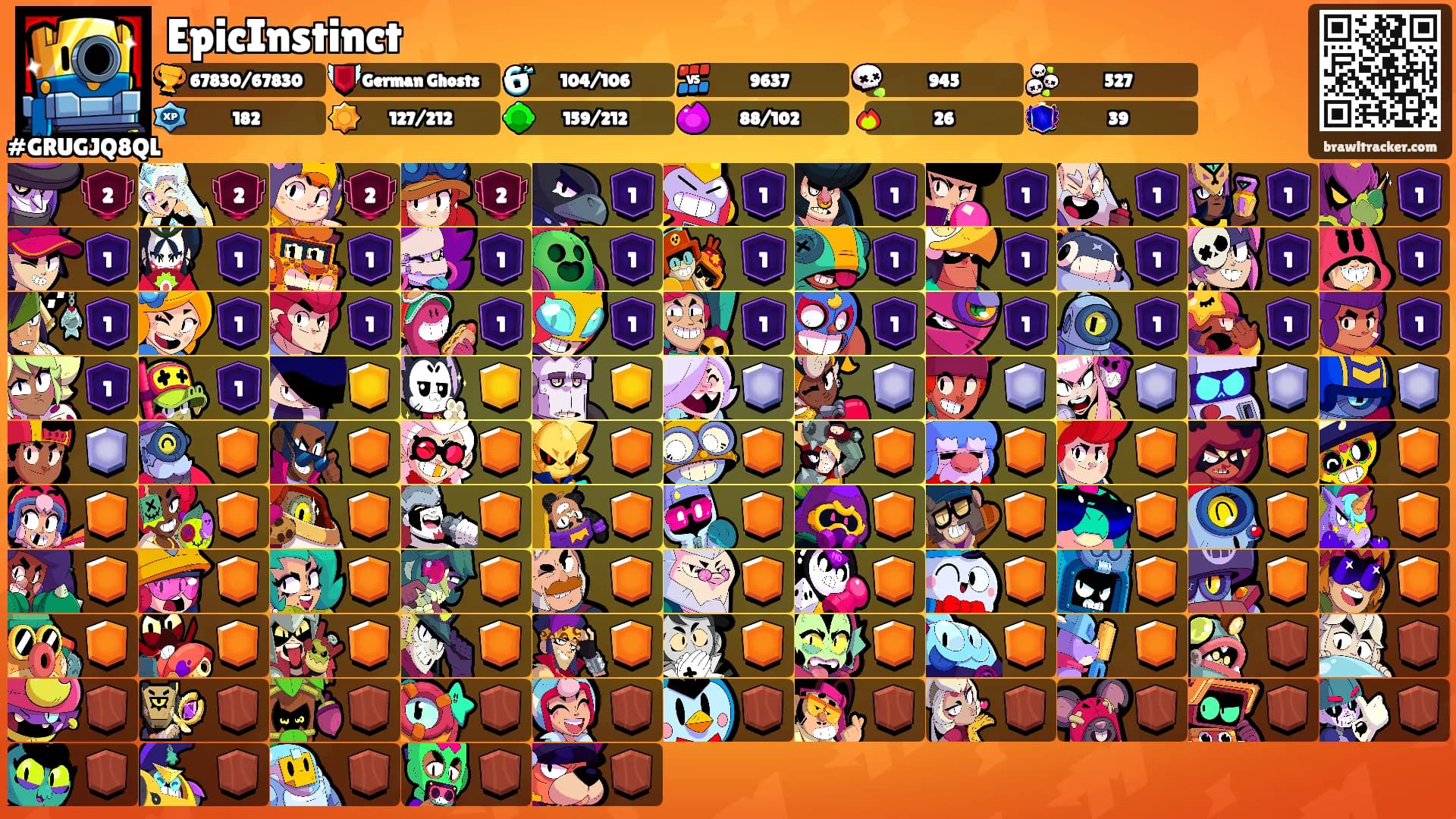 EpicInstinct's Ranks
