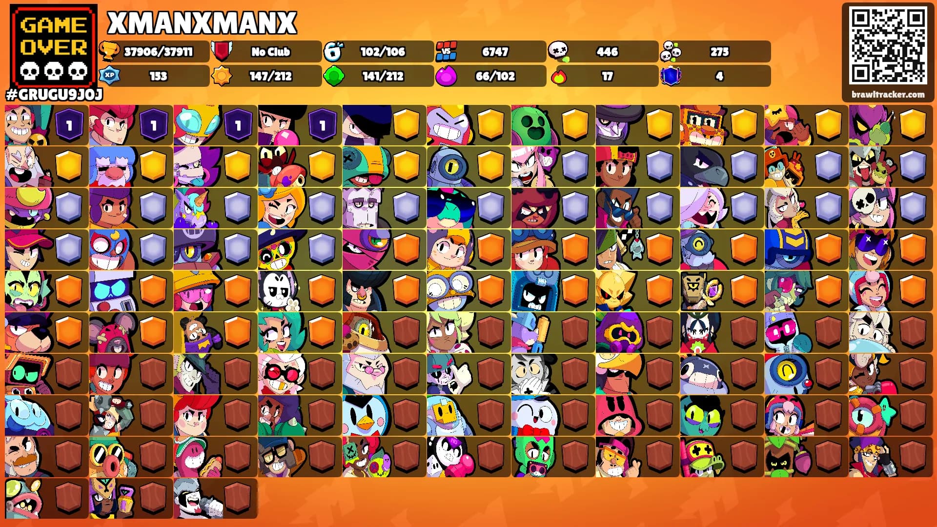 XMANXMANX's Ranks