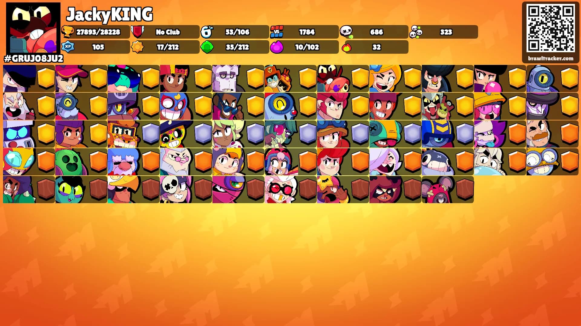 JackyKING's Ranks