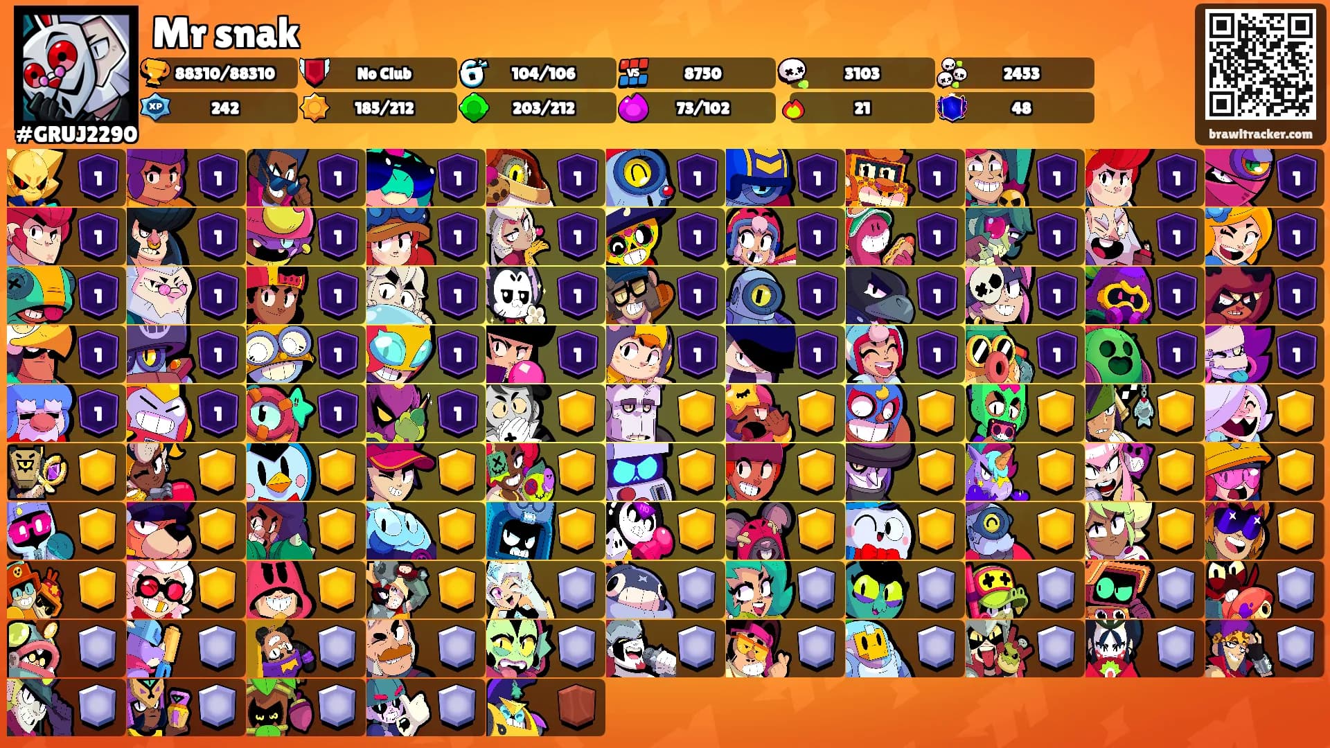 Mr snak's Ranks