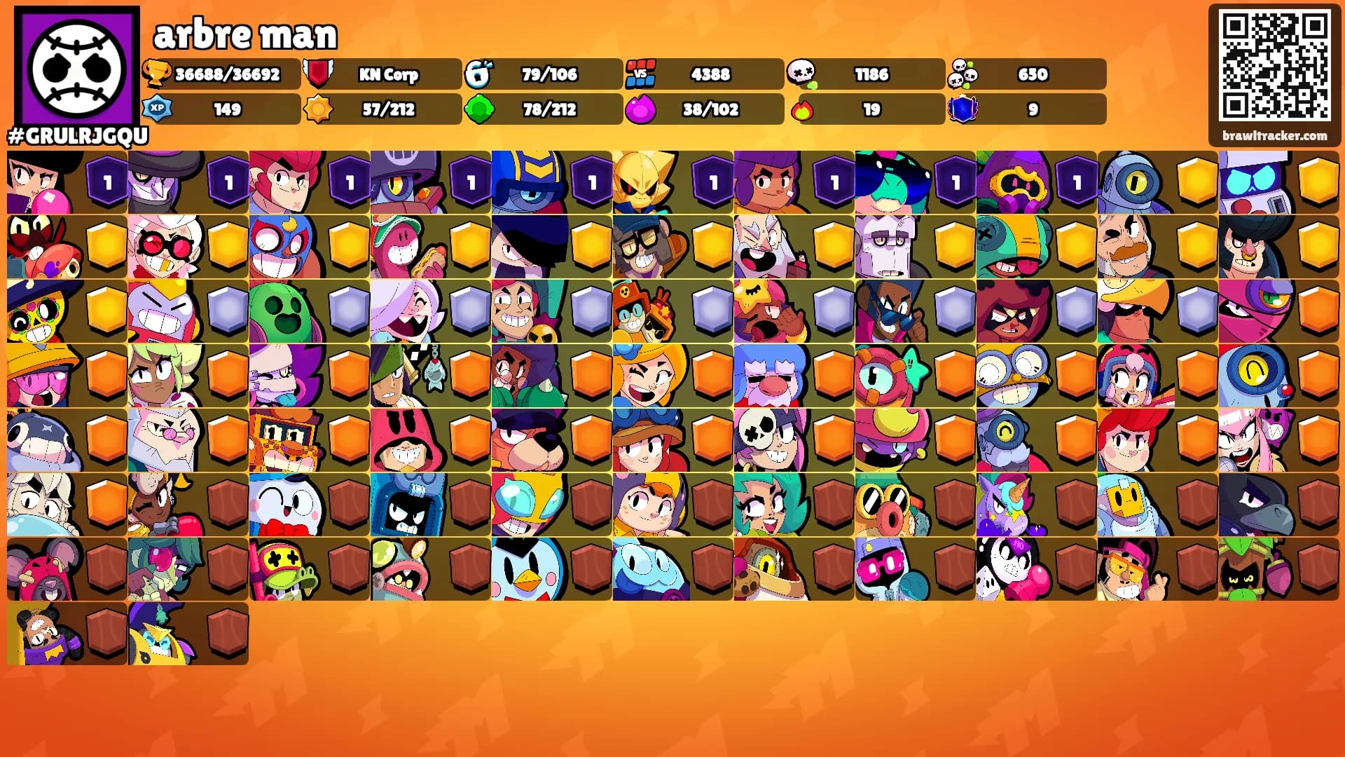 arbre man's Ranks