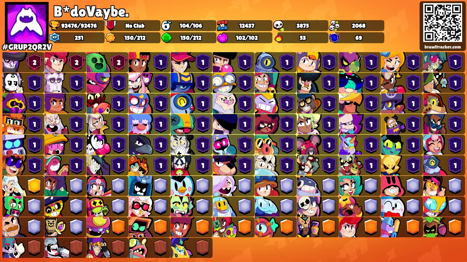 B*doVaybe.'s Ranks