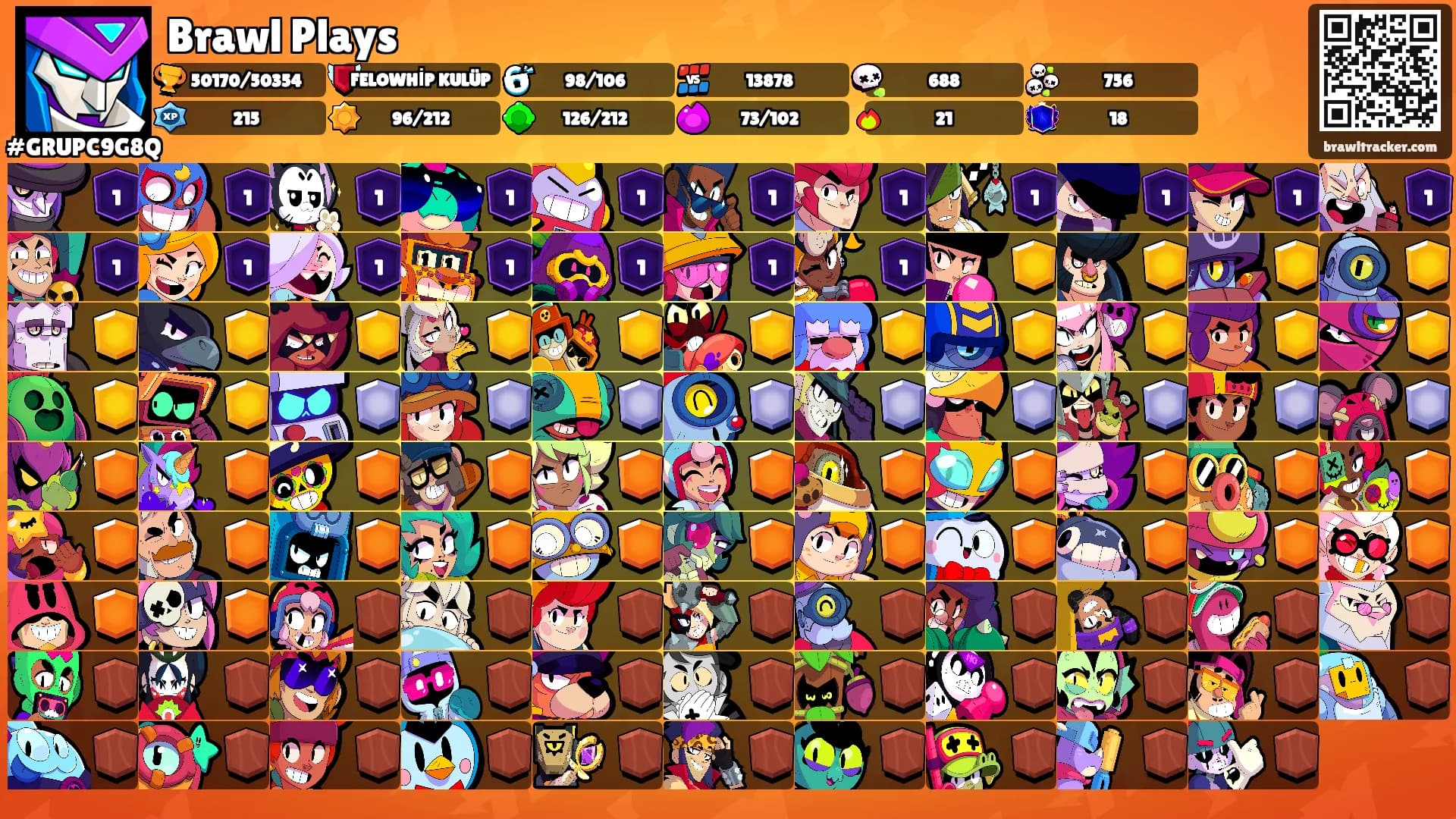Brawl Plays's Ranks