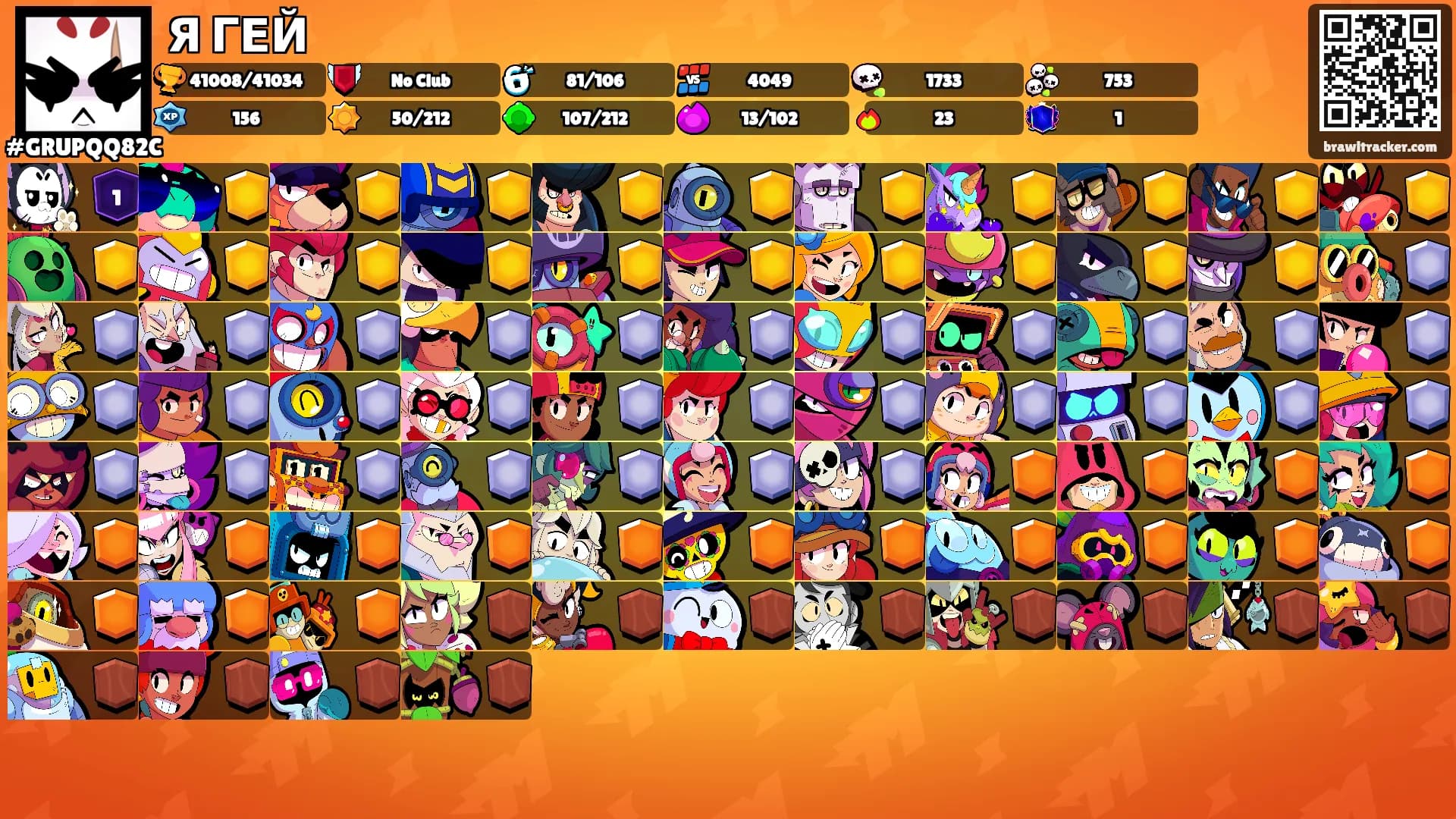 Я ГЕЙ's Ranks