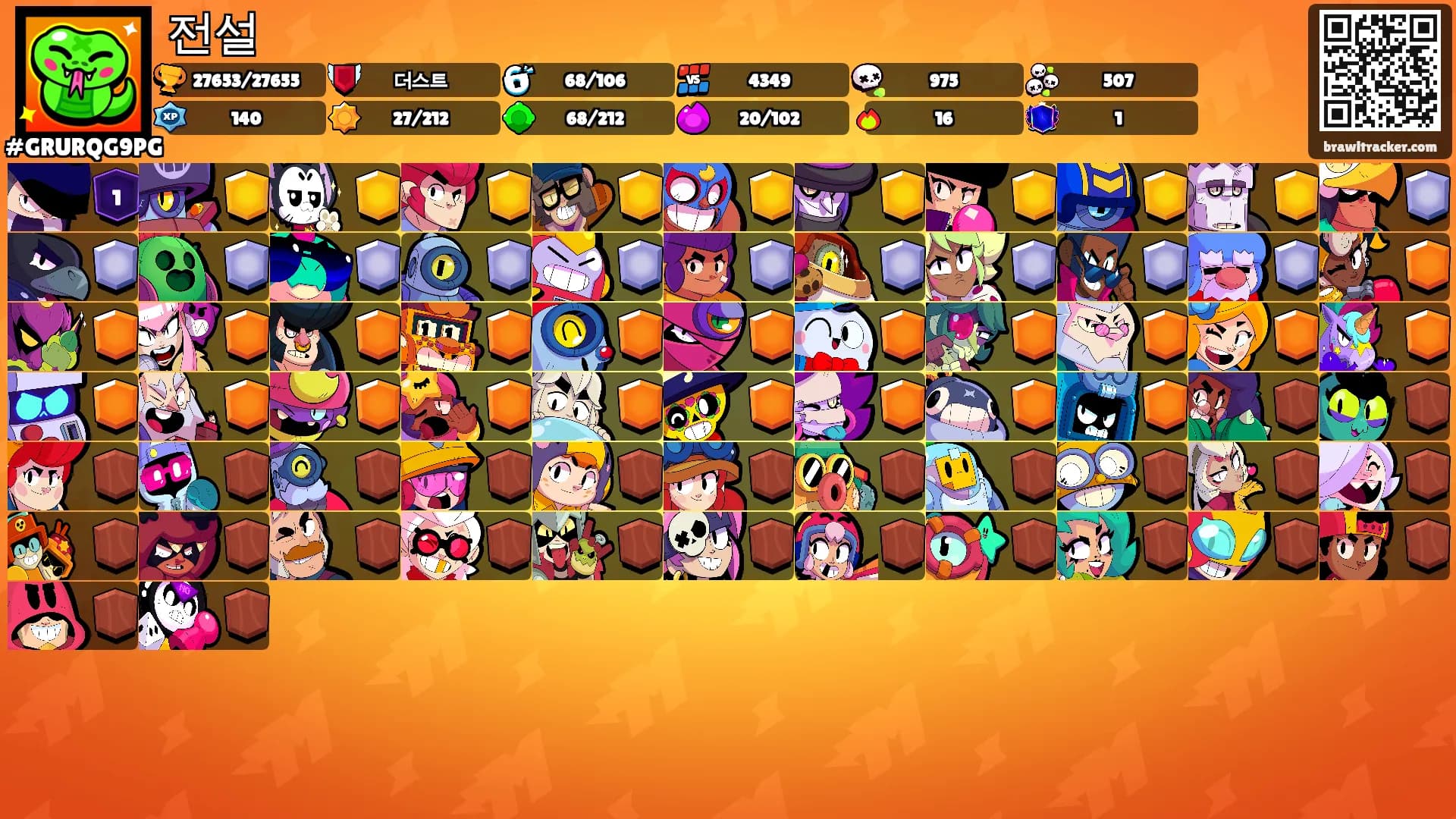 전설's Ranks