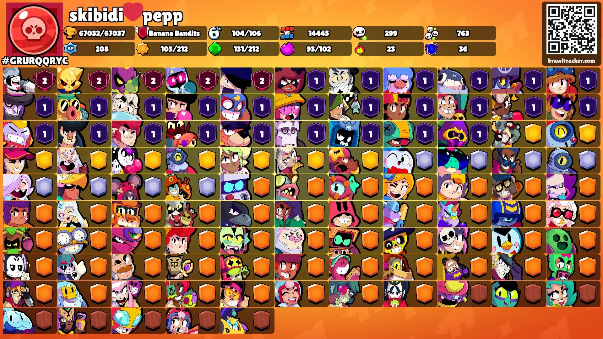 skibidi❤️pepp's Ranks