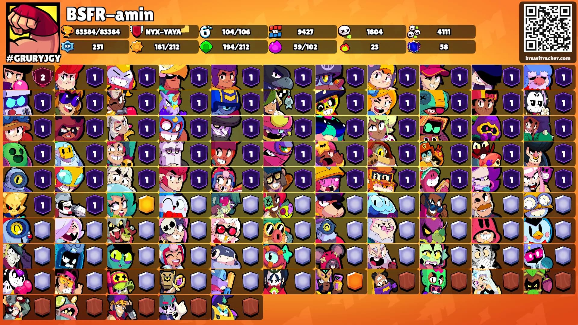 BSFR-amin's Ranks