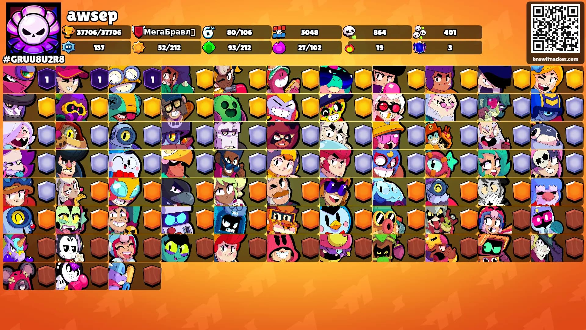 awsep's Ranks