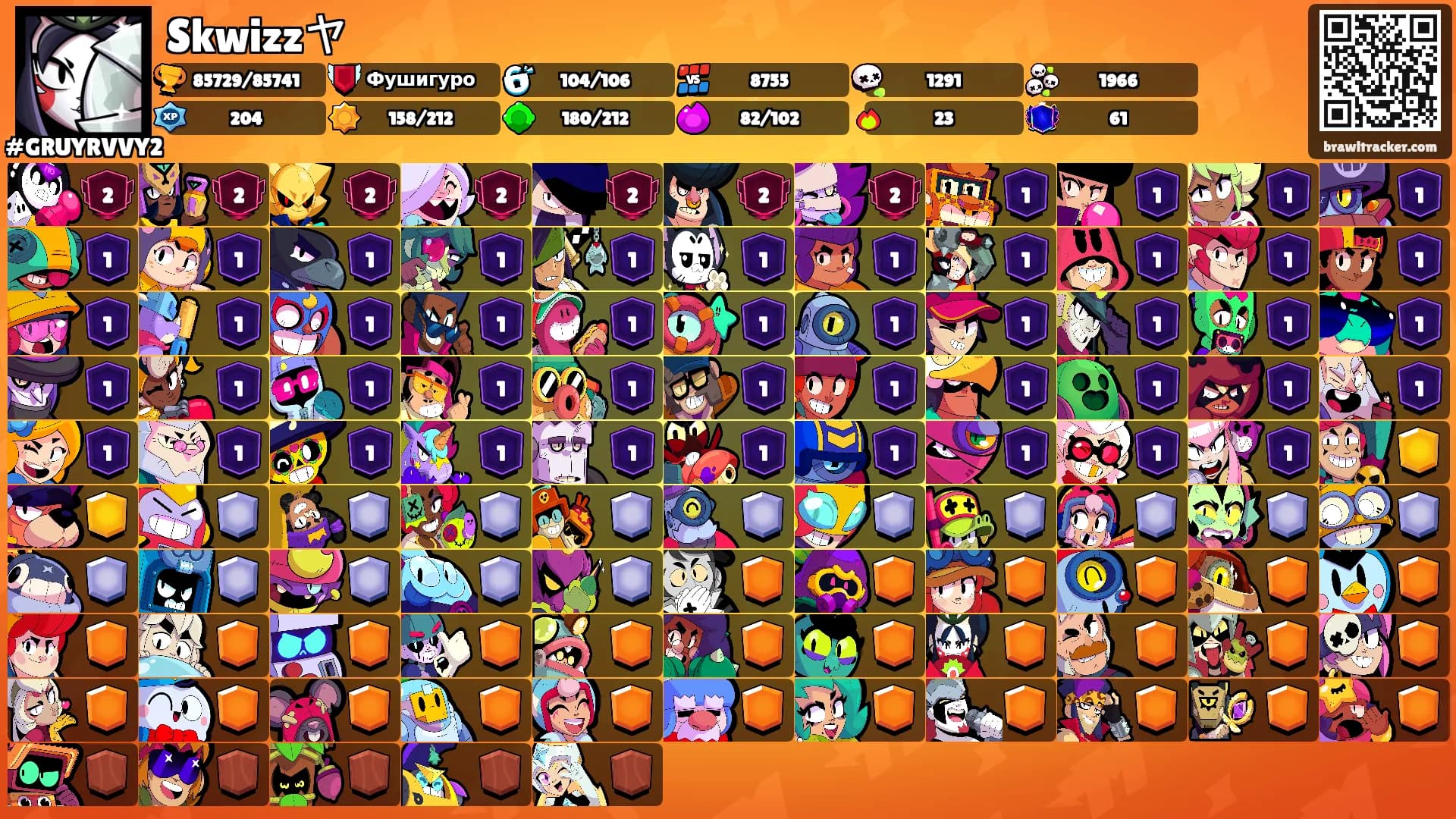 Skwizzヤ's Ranks