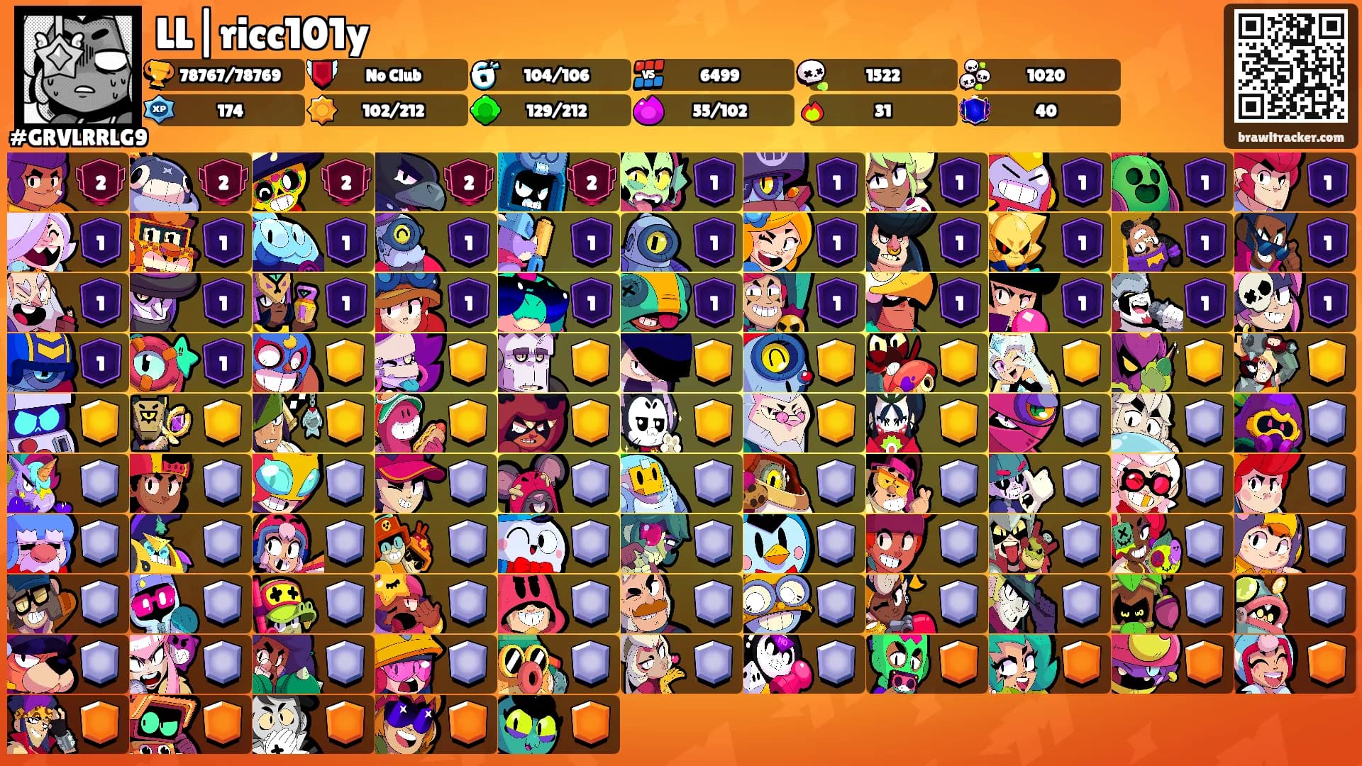 LL|ricc101y's Ranks