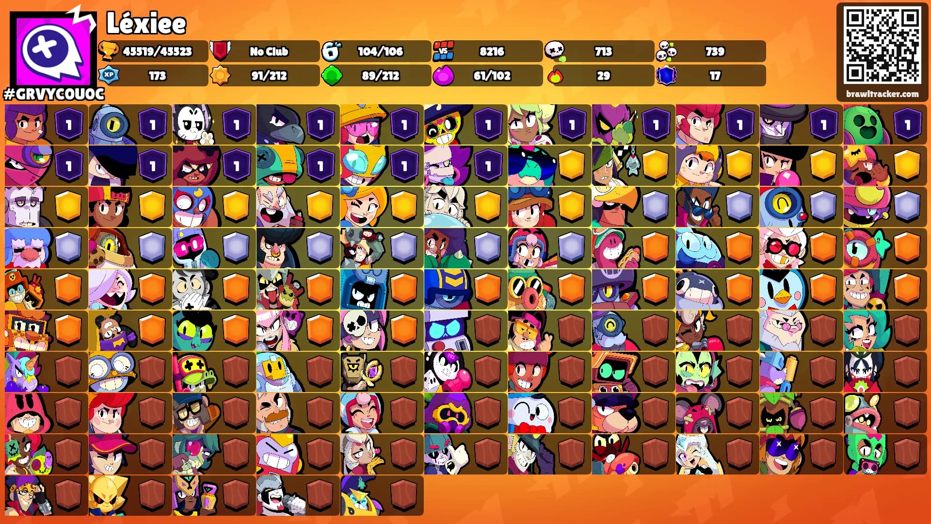 Léxiee's Ranks