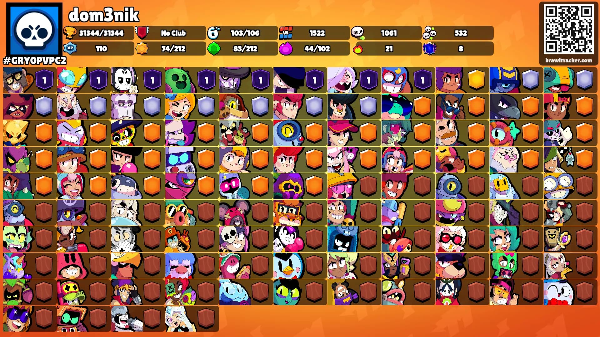 dom3nik's Ranks