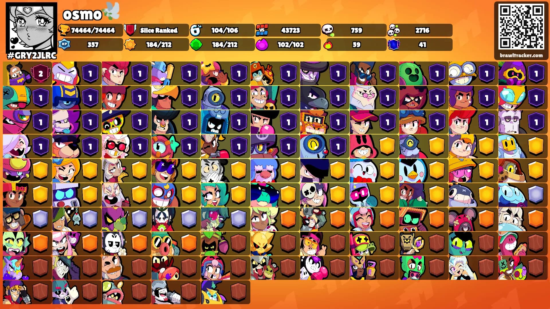 osmo🕊️'s Ranks
