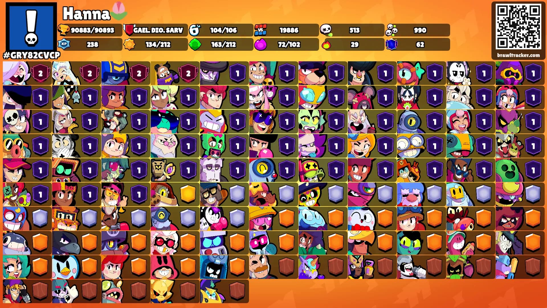 Hanna🌷's Ranks